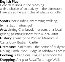English Plus